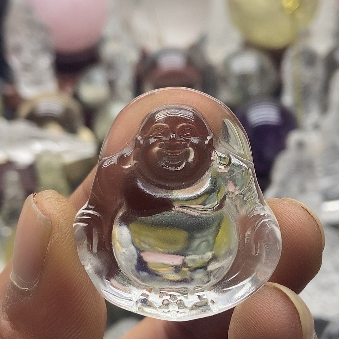 水晶摆件未镶嵌吊坠