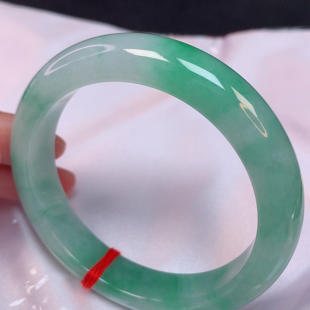 翡翠手镯未镶嵌58 翡翠手镯