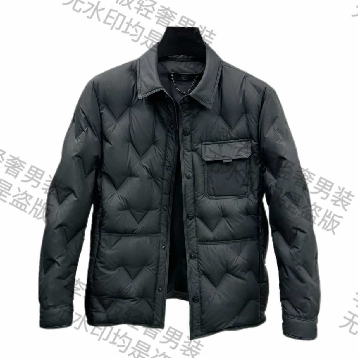 【老板推荐】90白鸭绒羽绒服 男士翻领羽绒服 时尚款羽绒服   8807