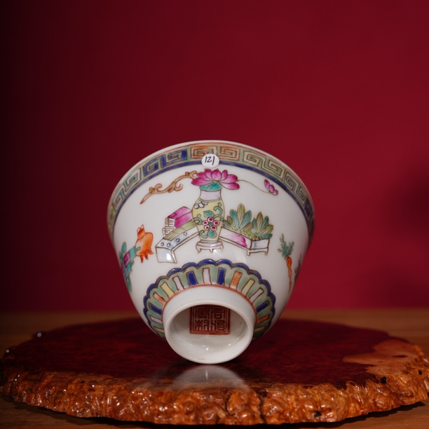 121清同治博古图 瓷器收藏 文物商店 明清瓷 非仿古工艺品