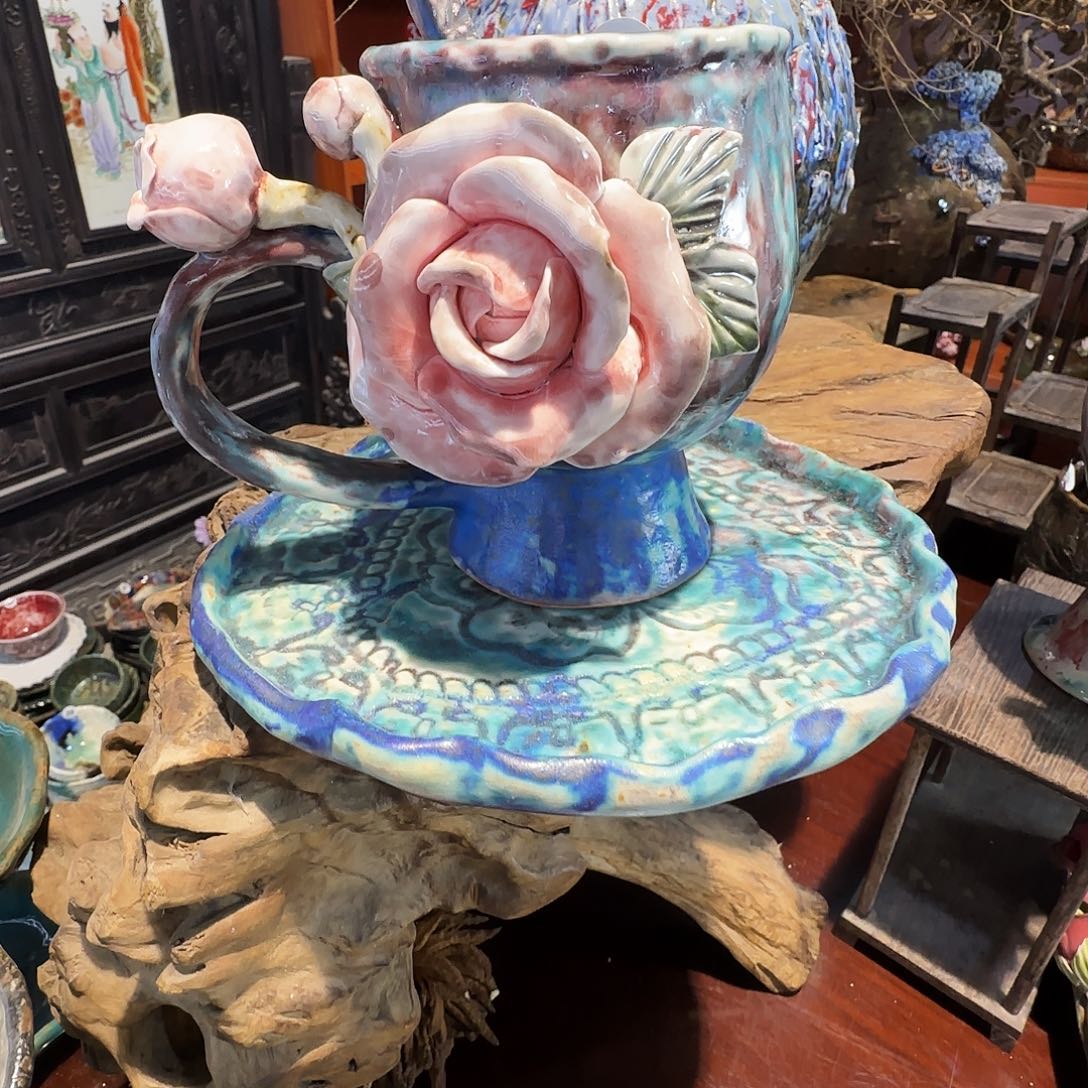 *****纯手工咖啡杯盘碗