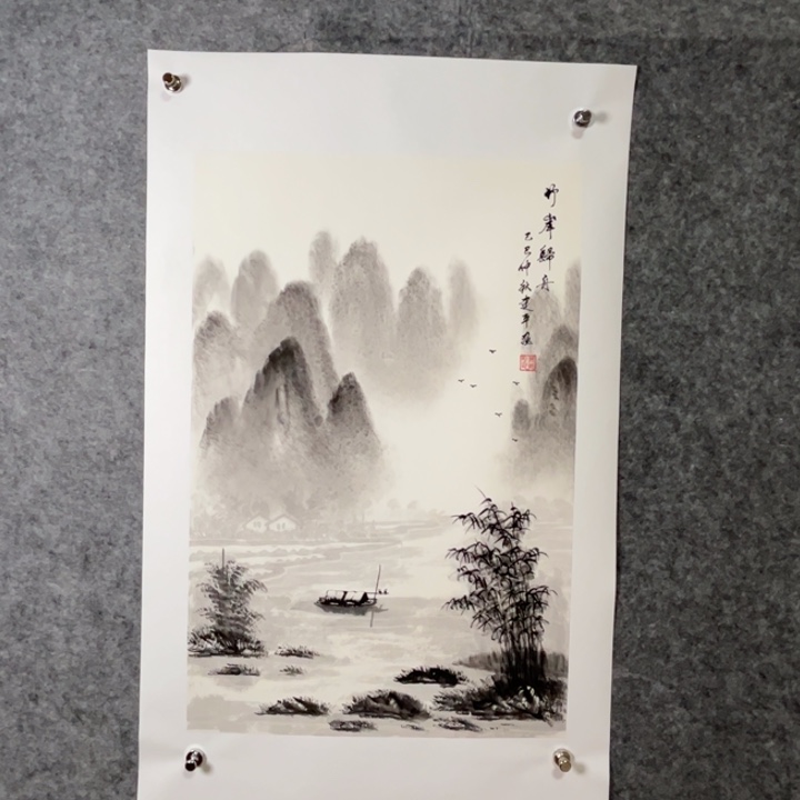 国画精品手绘国画作品