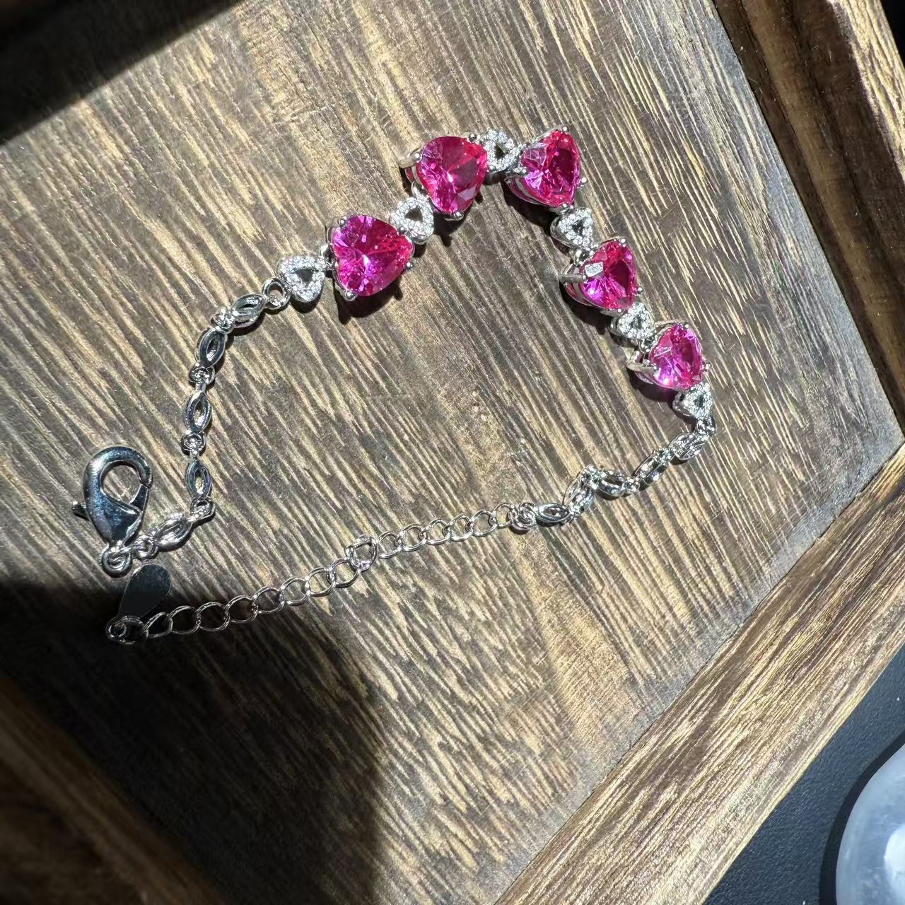 【国检证书+运费险】收藏级红宝石手链 - B631