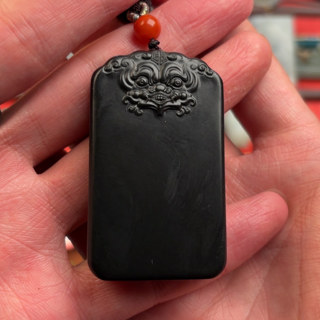 和田玉颈饰未镶嵌旧*旧