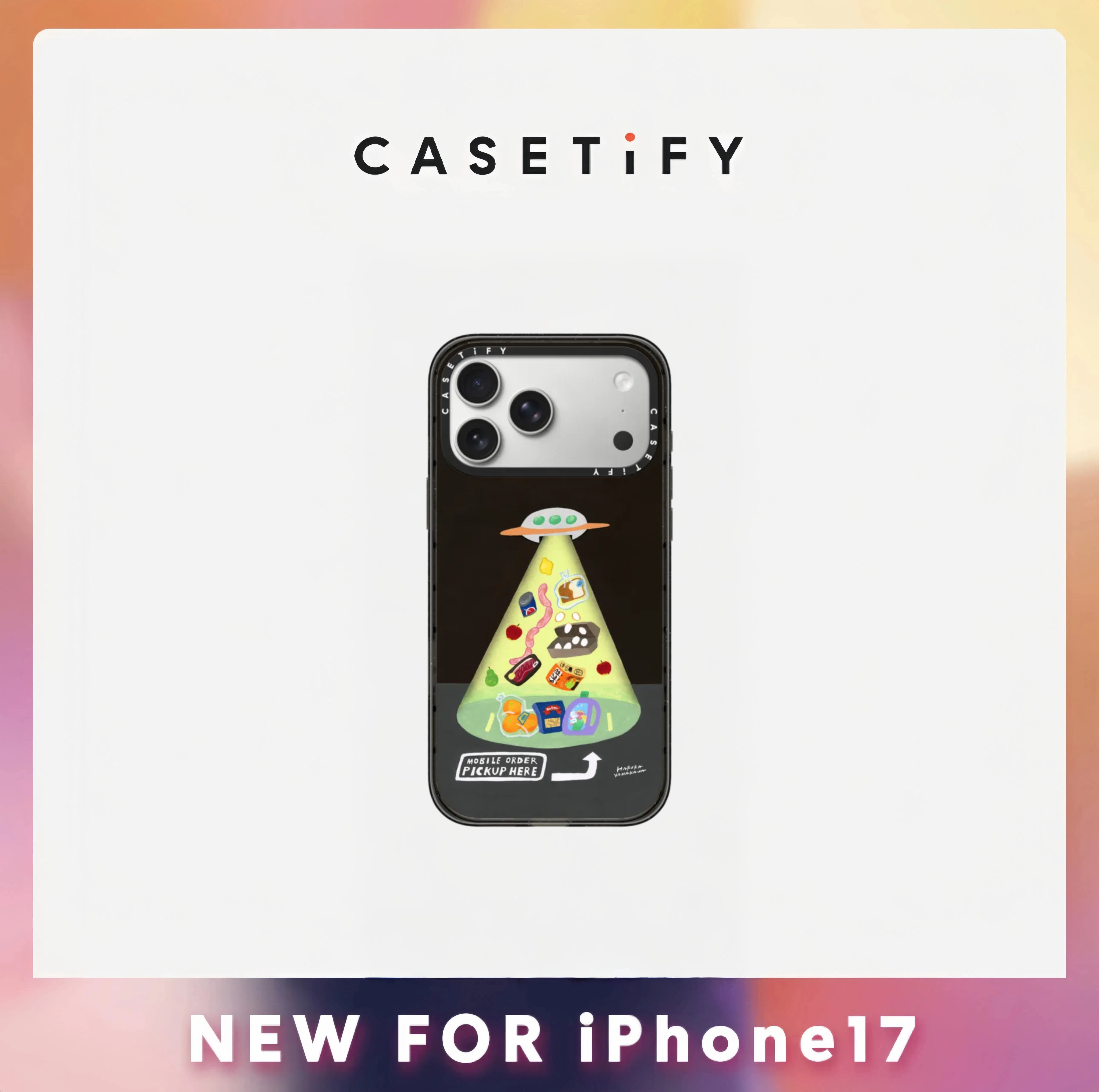 CASETIFY 太空来的顾客 适用于iPhone 17promax艺术联名款手机壳