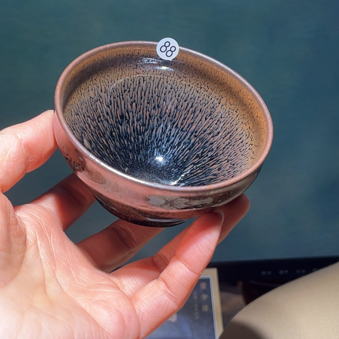 茶盏龙窑柴烧建盏主人盏