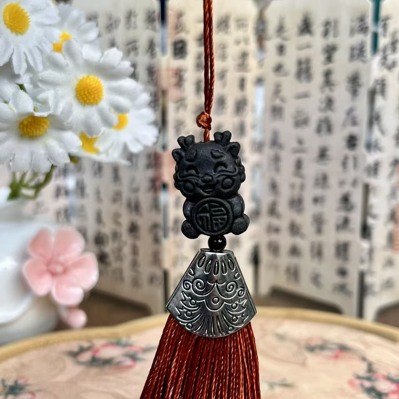 【赵小敏专属】【小福龙】黑龙涎合香挂坠