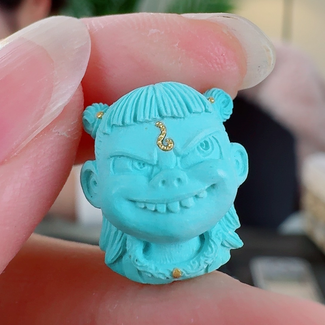 绿松石珠宝奇石未镶嵌