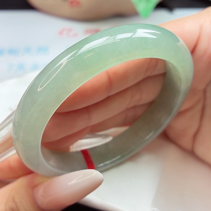 未镶嵌手镯翡翠57-58圈口