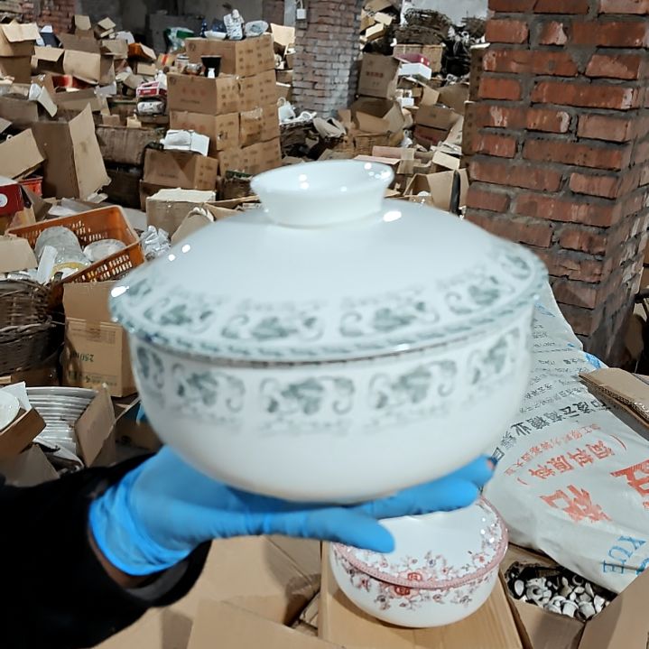 摆件陶瓷盘子碗啥都有