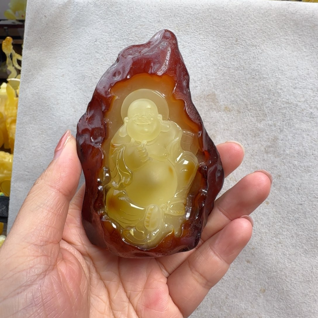 蜜蜡未镶嵌珠宝奇石