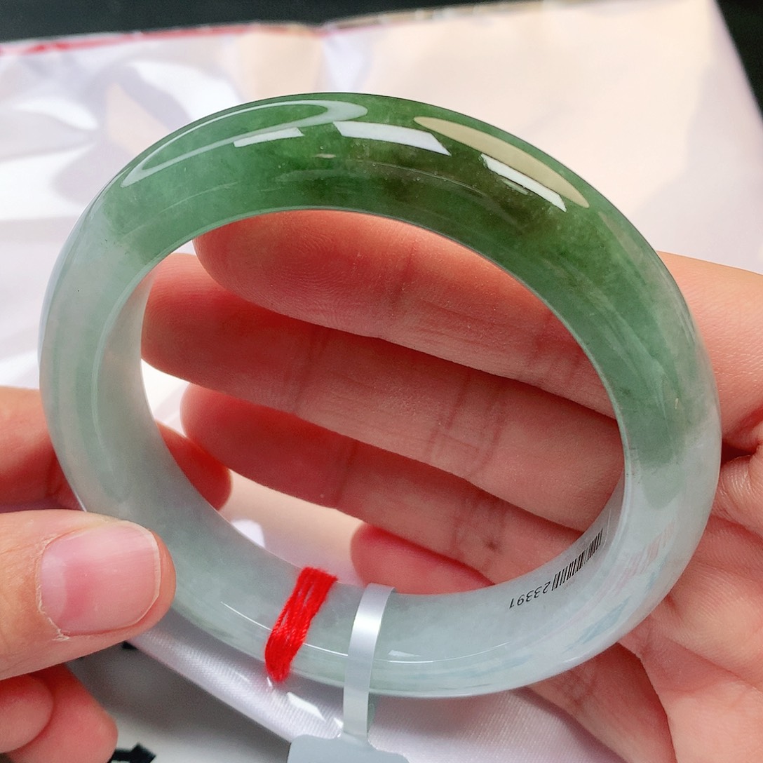 未镶嵌手镯翡翠翡翠A货手镯73号