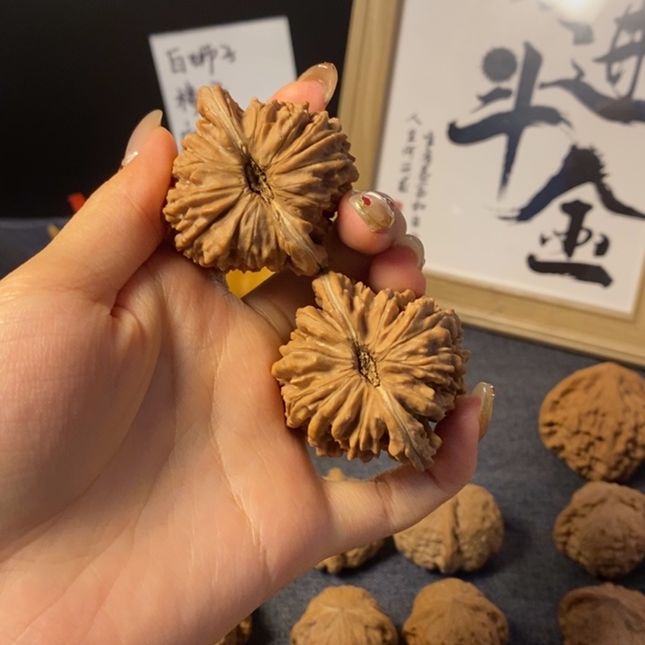 吊坠文玩核桃四座楼