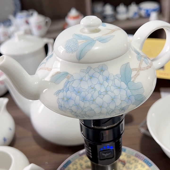 盘大球泥手绘陶瓷一个