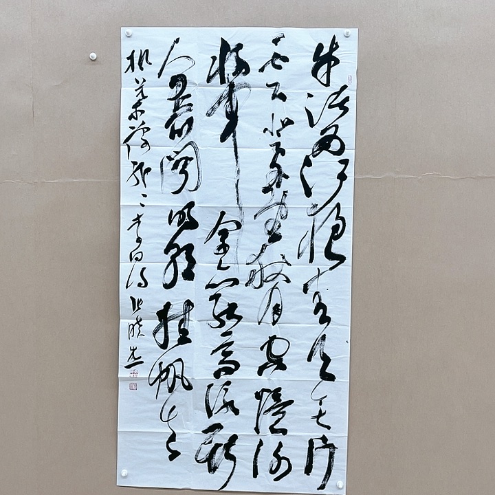 书法张晓燕138*68㎝甘肃LS