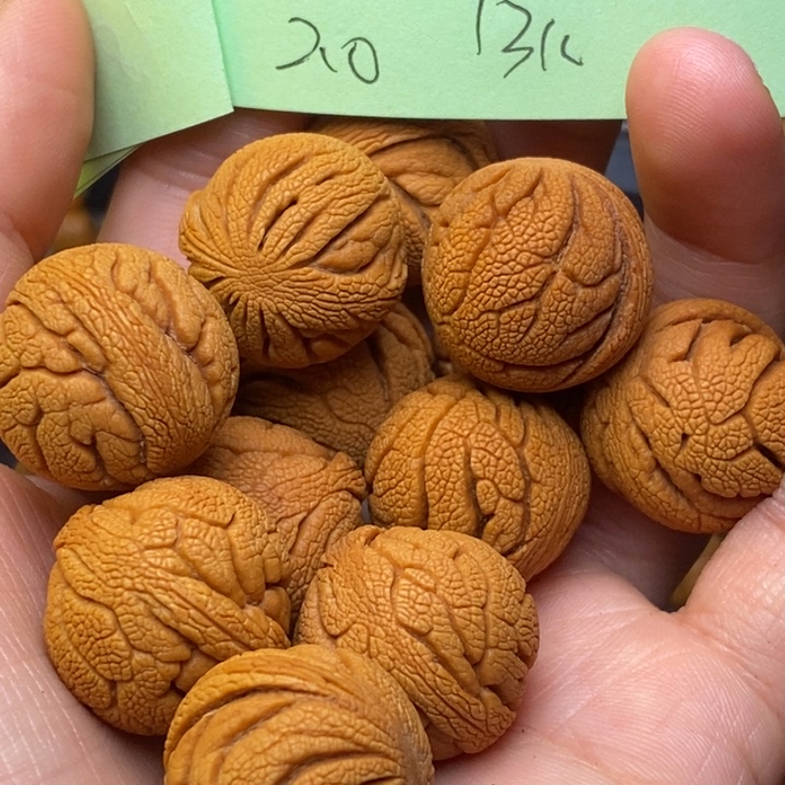 桃核吊坠秦岭龙纹桃核20