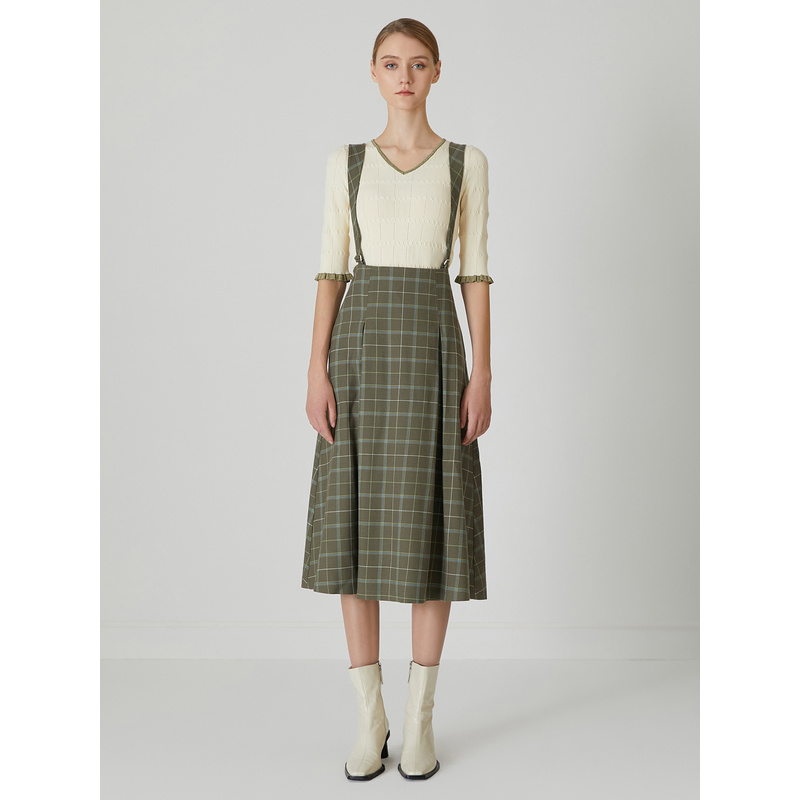 【小花】莱芙艾迪儿背带裙（连衣裙）1E1Q84029