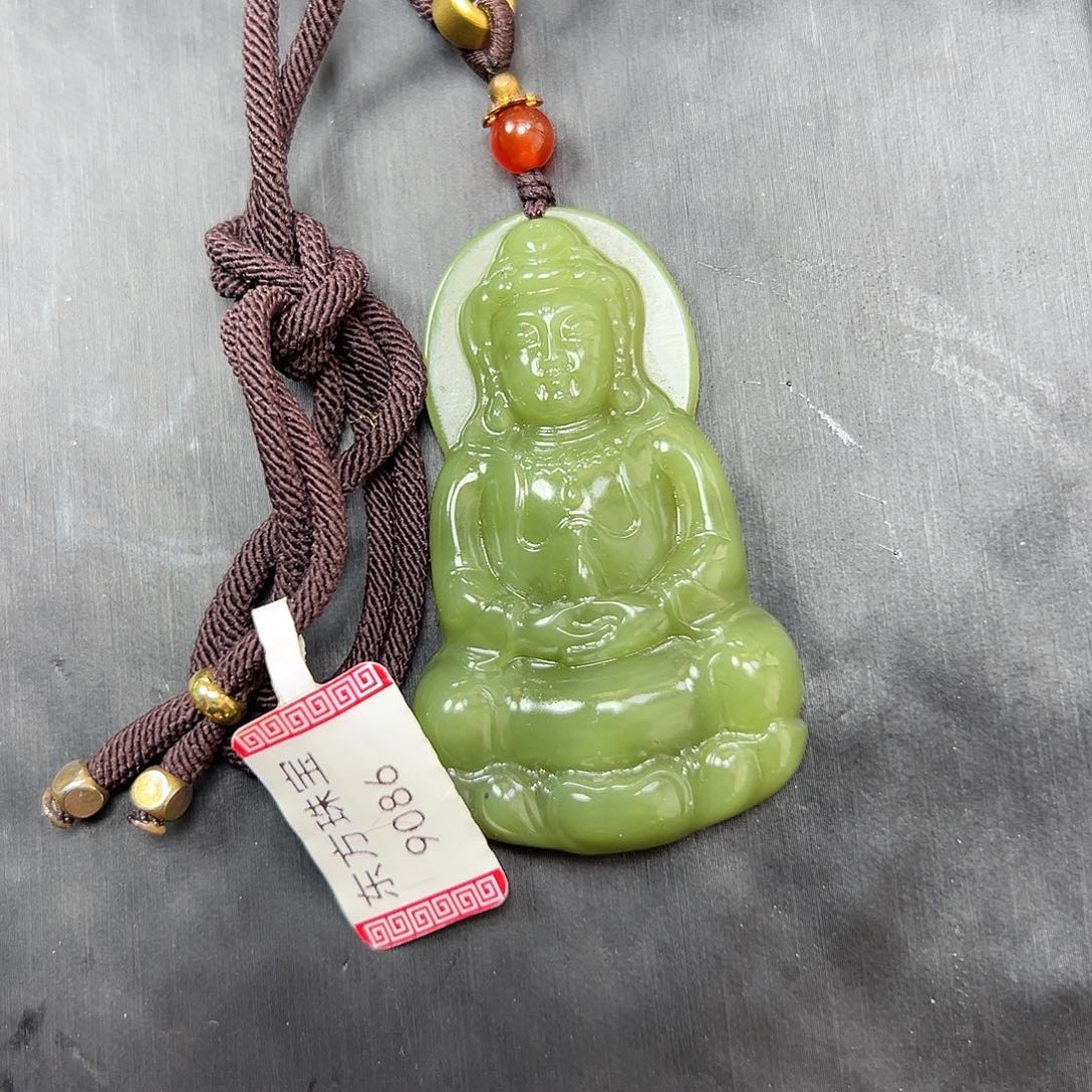 和田玉颈饰未镶嵌9086