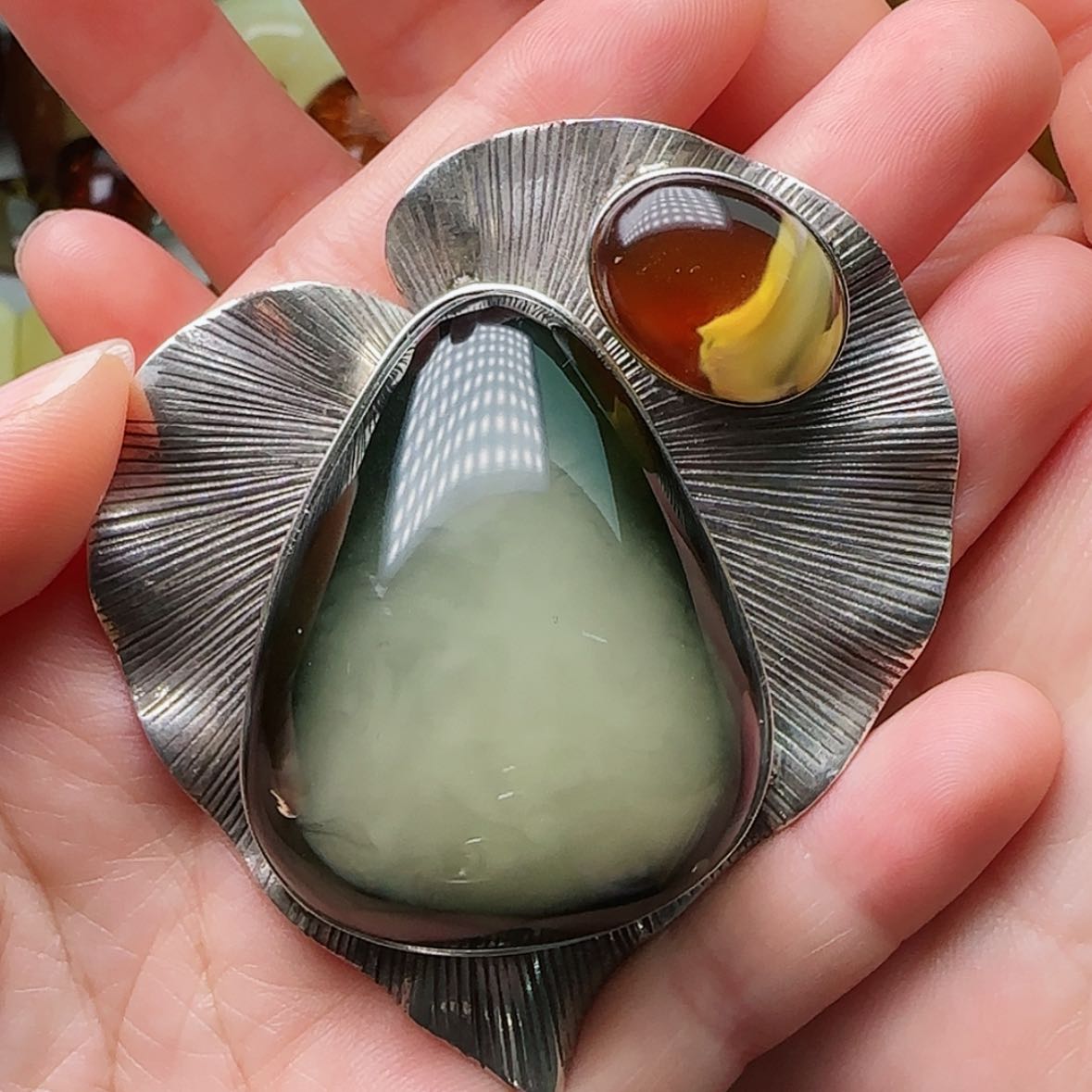 【闪购商品】未镶嵌琥珀颈饰吊坠