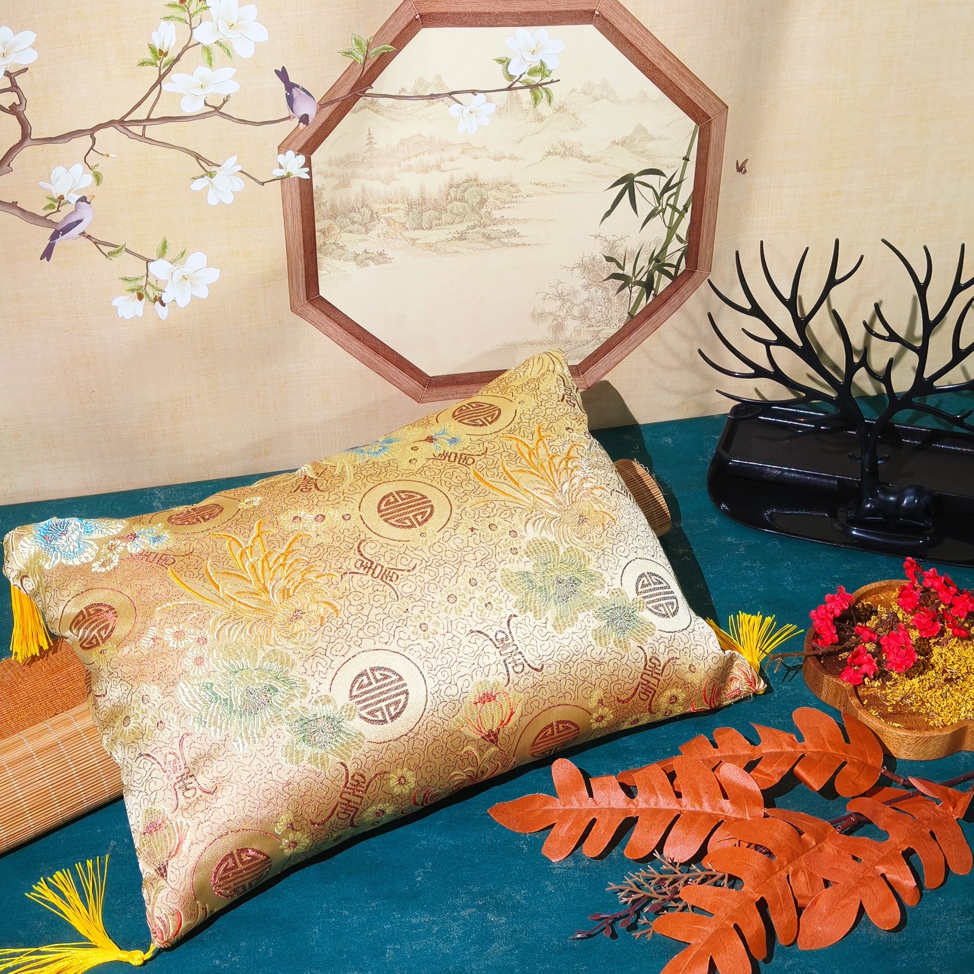 梦灵妙睡鹅梨帐中合香珠草本原料三斤装合香碎料蓬松枕头