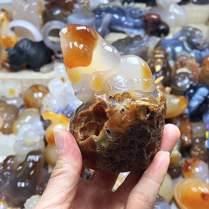 玛瑙/玉髓饰品未镶嵌