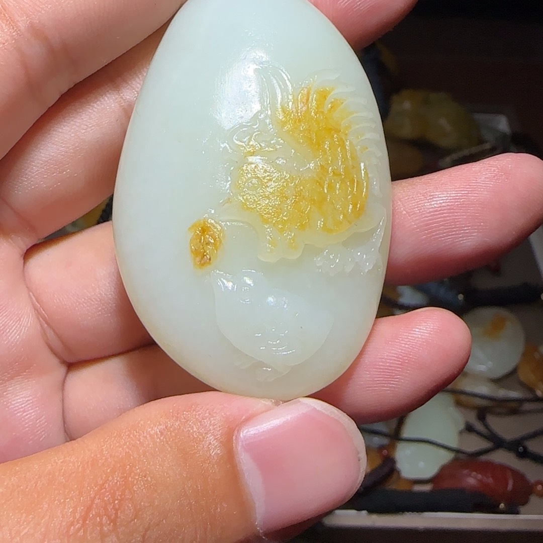 和田玉挂件未镶嵌