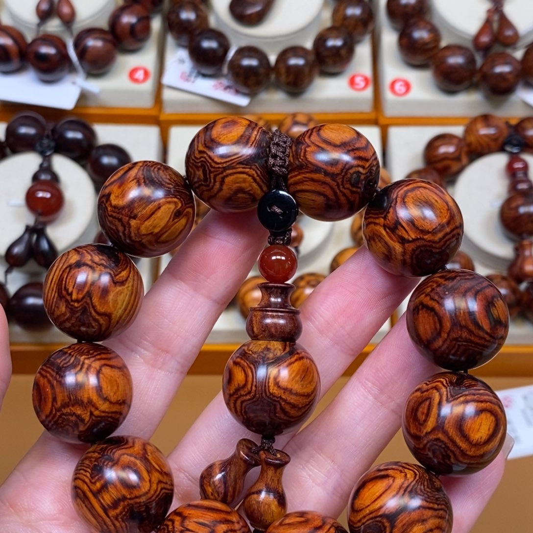 看***车黄花梨/降香黄檀手串/手链海南黄花梨2