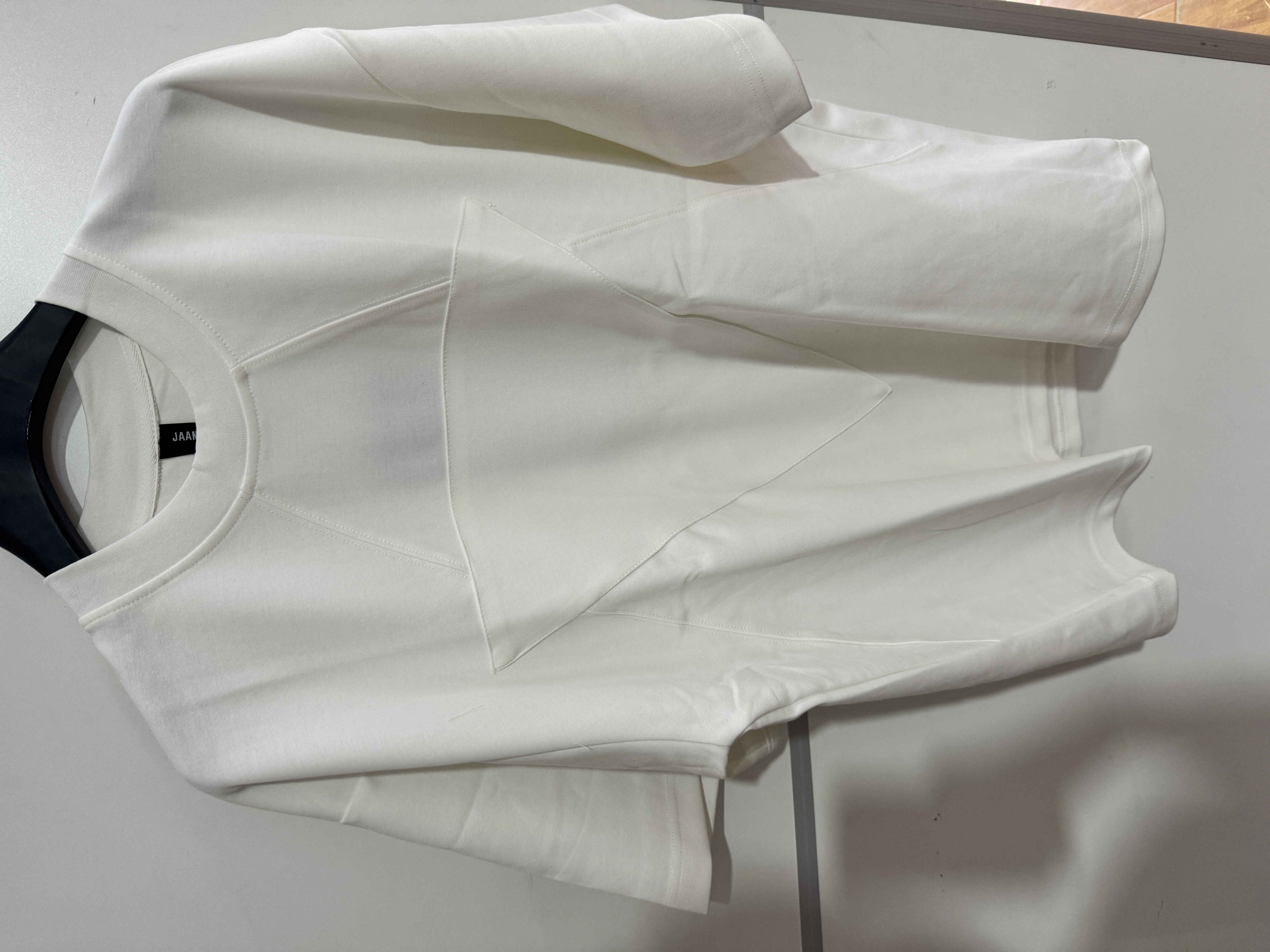 727/27-1-1/115 美式复古解构设计感短袖T恤夏季设计感2025款上衣