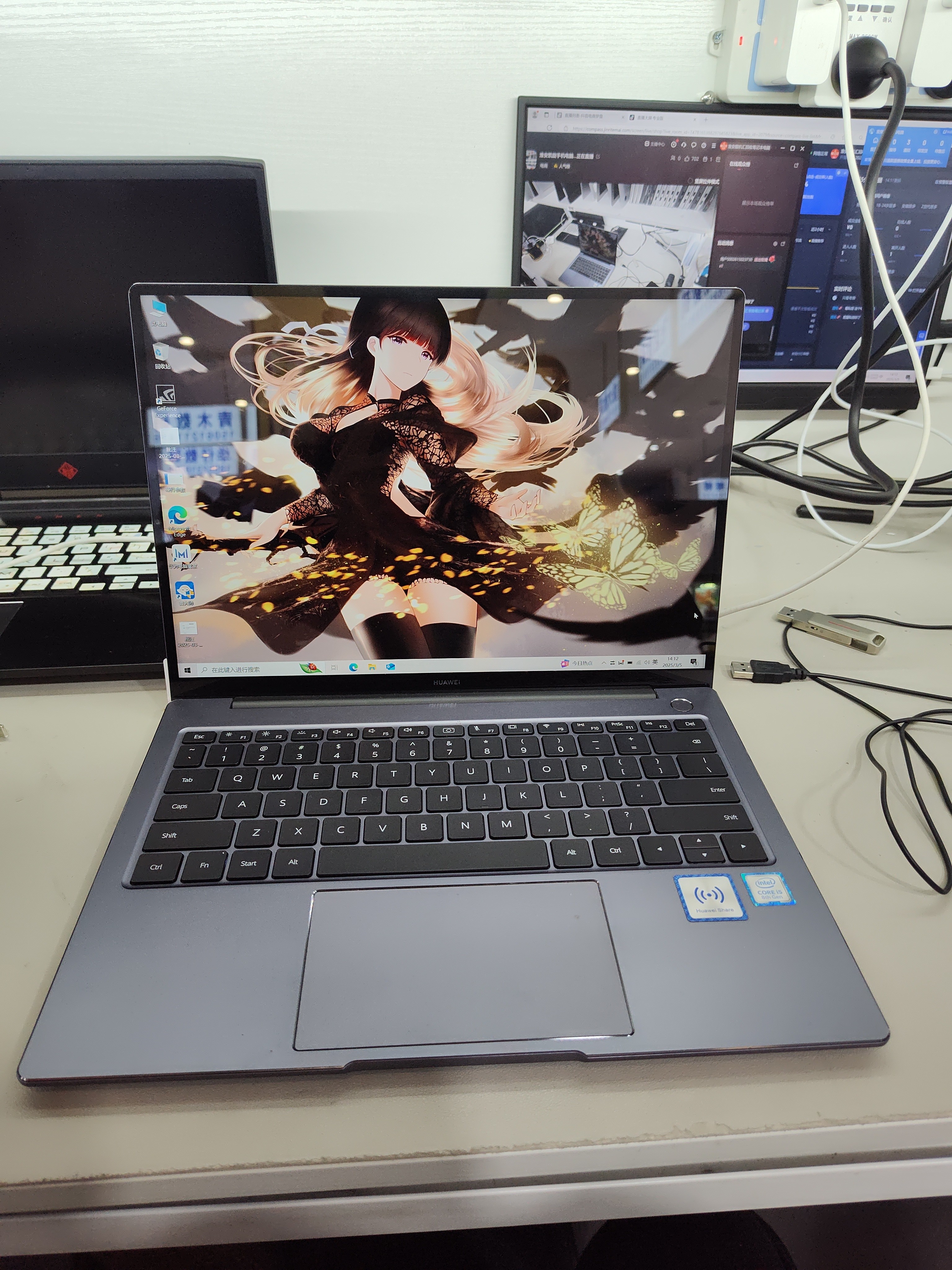 8新 Huawei/华为 华为MateBook 14 2019款i5-8256u/8g/512g/mx250