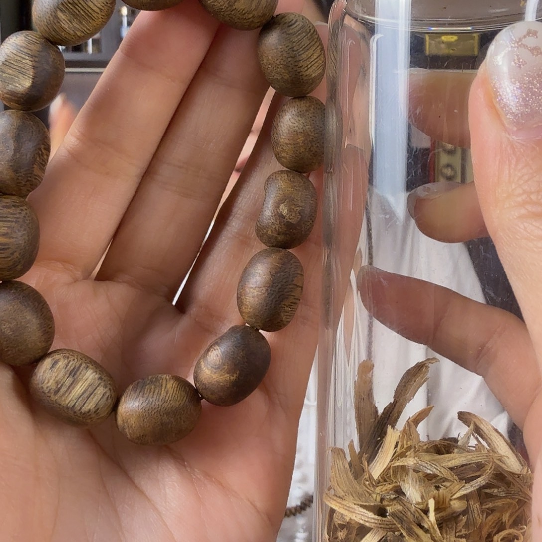 沉香碎屑沉香1.2板头留疤12g+ 老料