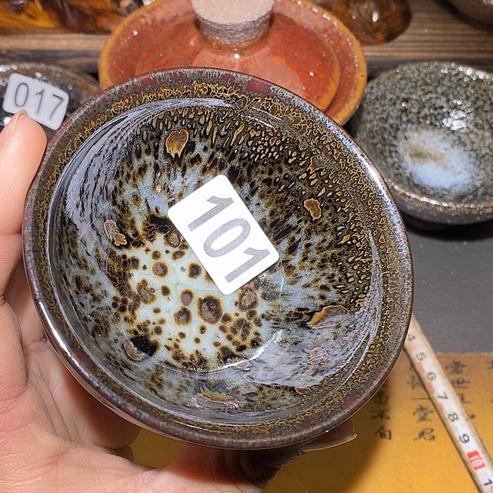 茶盏微瑕建盏主人杯子