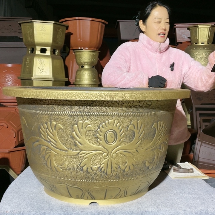 圆盆古铜八零五个