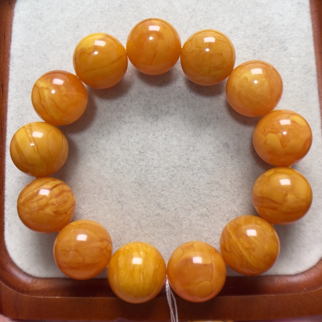 蜜蜡未镶嵌手串蜜蜡
