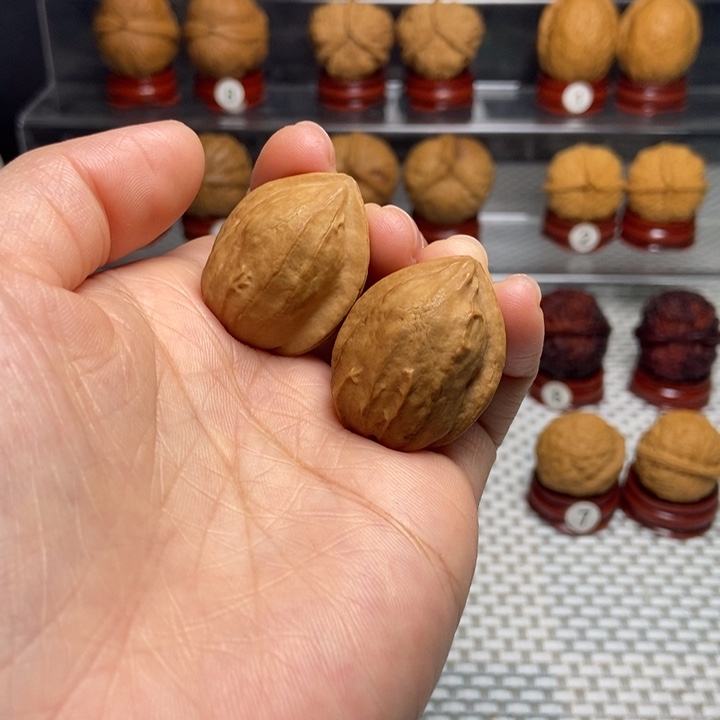 文玩核桃把件4金瓜子