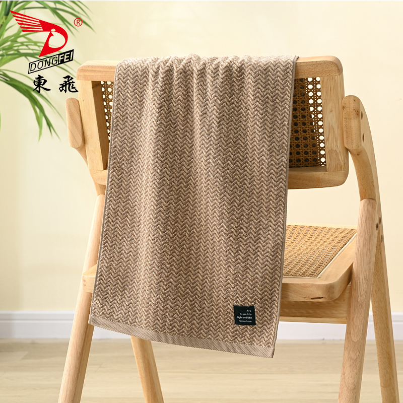 水纹全棉毛巾/浴巾柔软吸水成人洗脸巾家用加厚面巾