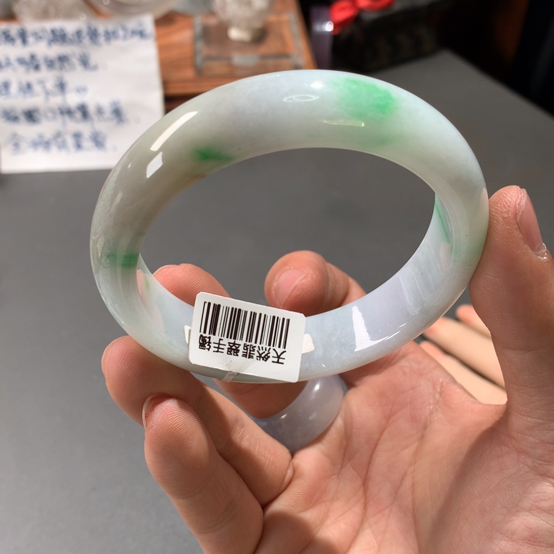 翡翠手镯未镶嵌58.8圈口