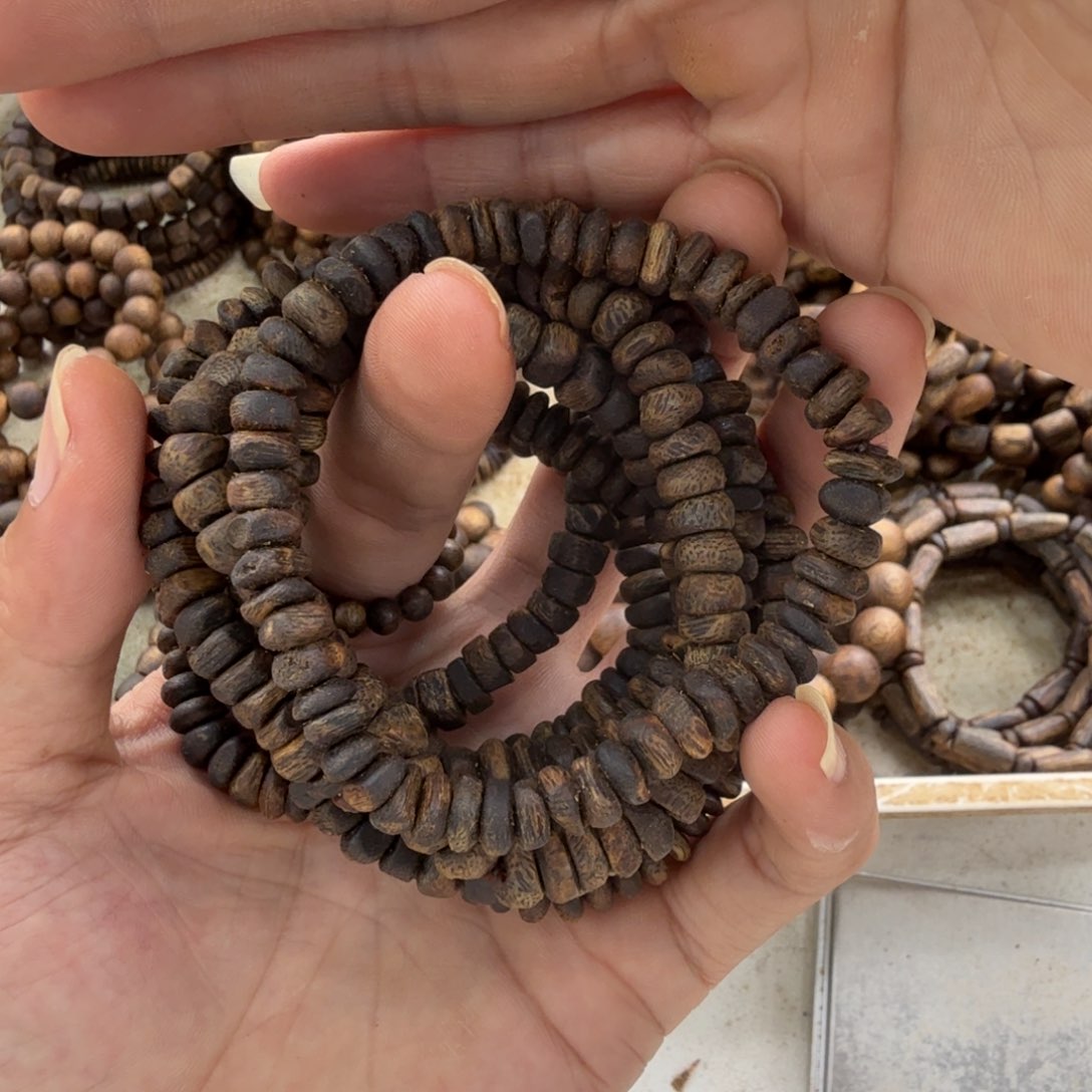 沉香碎屑沉香单圈沉水碎银子6克多样性发一