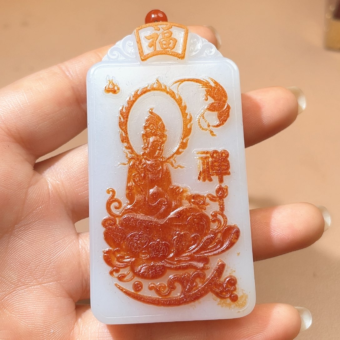 和田玉颈饰未镶嵌A7 