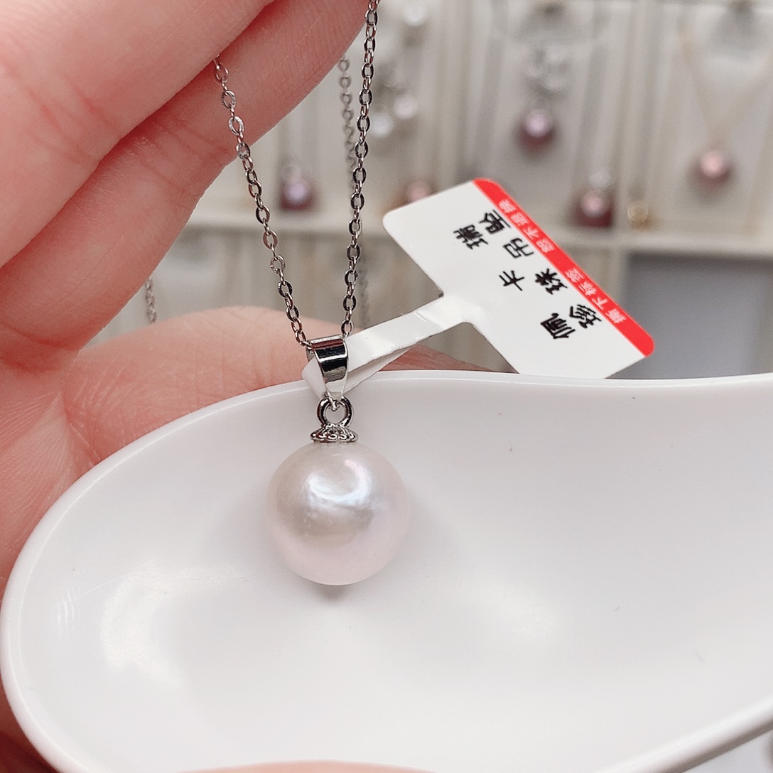 合金吊坠(赠链)淡水珍珠