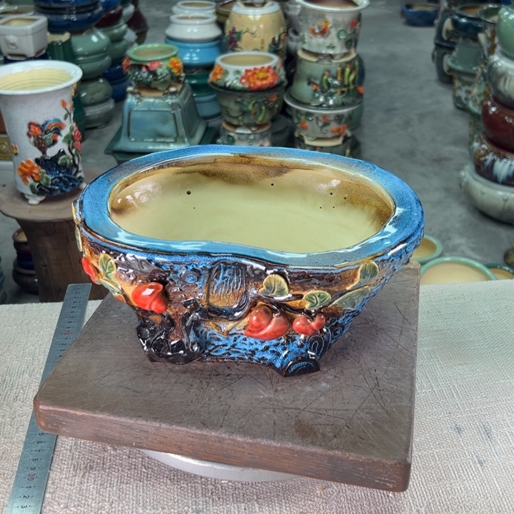 泳坤堂石湾盆陶瓷