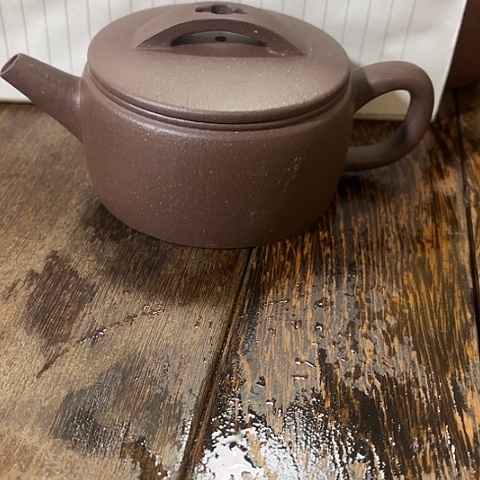 紫砂茶壶暗干色汉瓦200c c