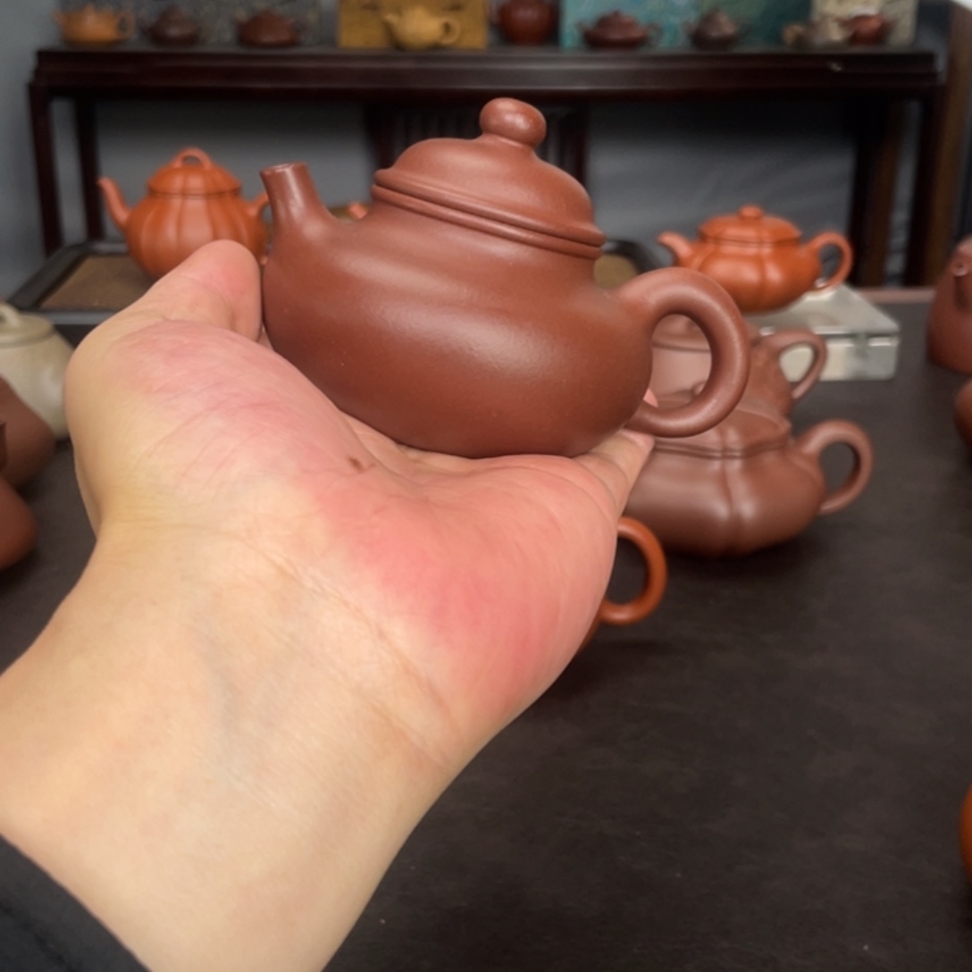 人***善茶壶紫砂宜兴紫砂壶半手工