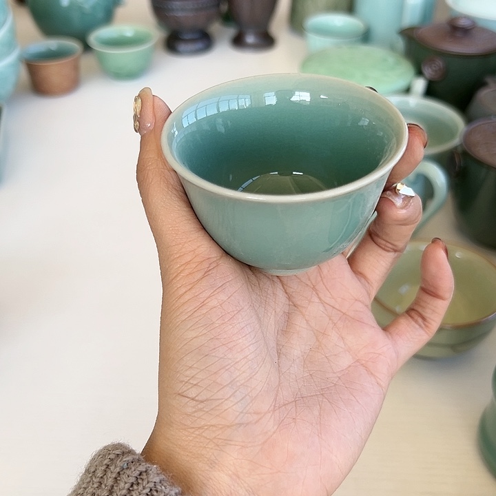小米茶器龙泉青瓷