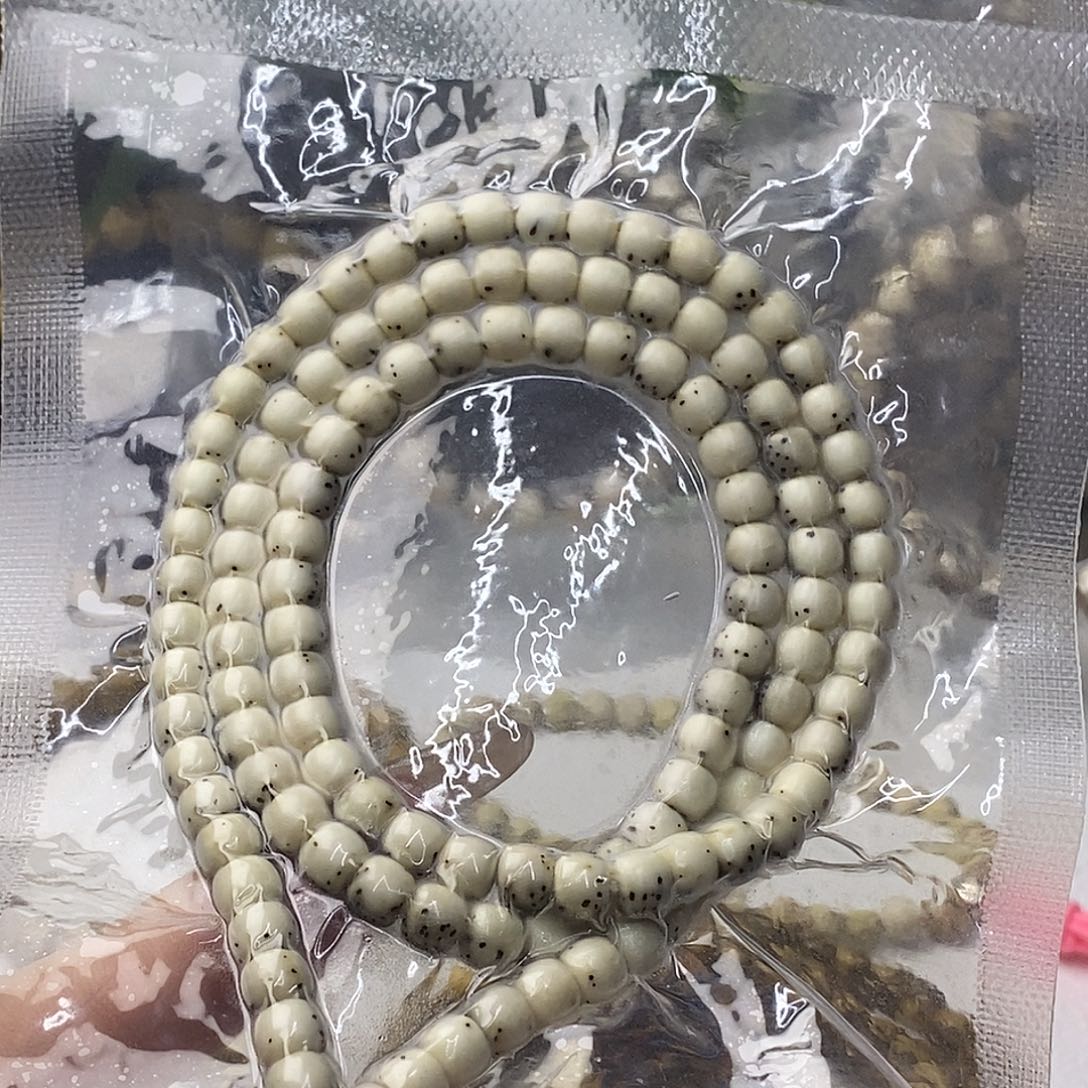 星月菩提吊坠美树文玩•65半壁大留白