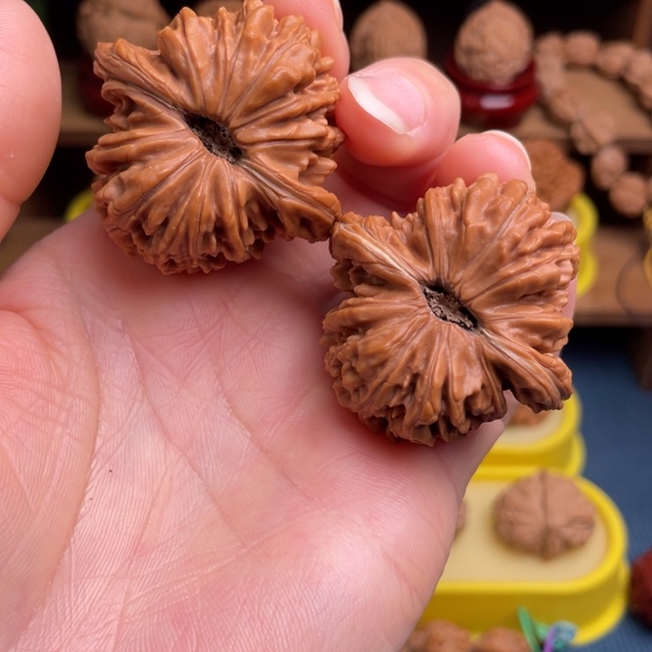 文玩核桃把件四座楼43