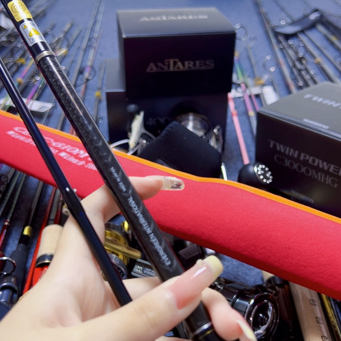 碳素L***u直柄路亚杆123