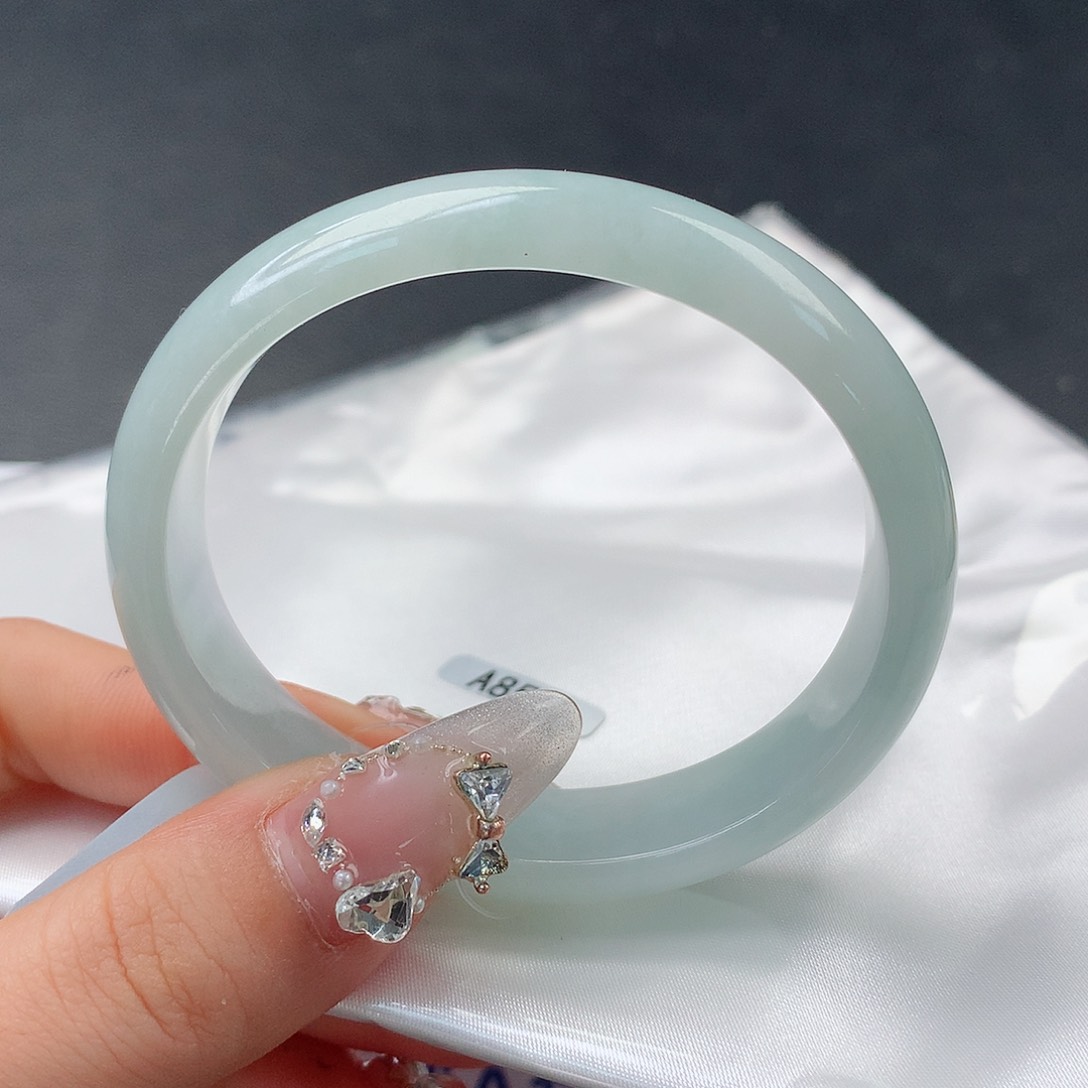 翡翠手镯未镶嵌0034贵妃55.7