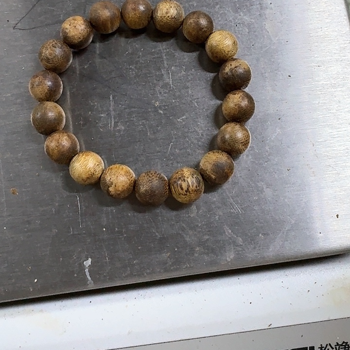 沉香手串棋楠圆珠1.1手串一条