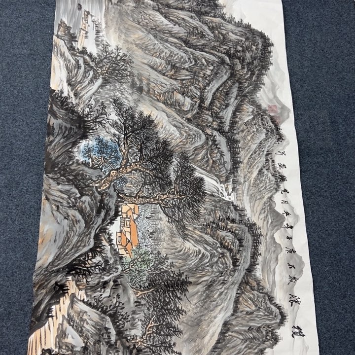 国画纯手绘作品欣赏图