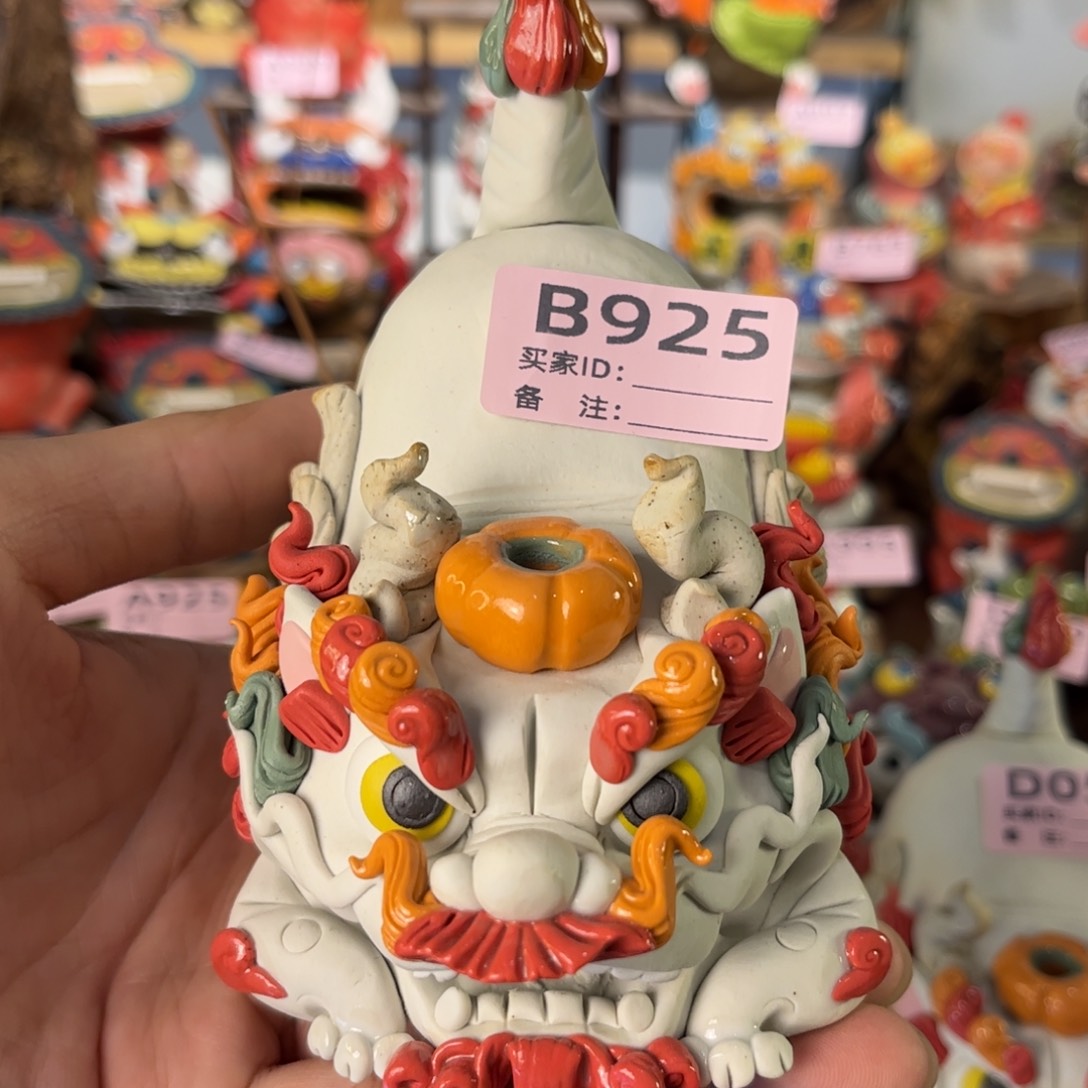 泥塑依*ぃ纯手工茶宠摆件